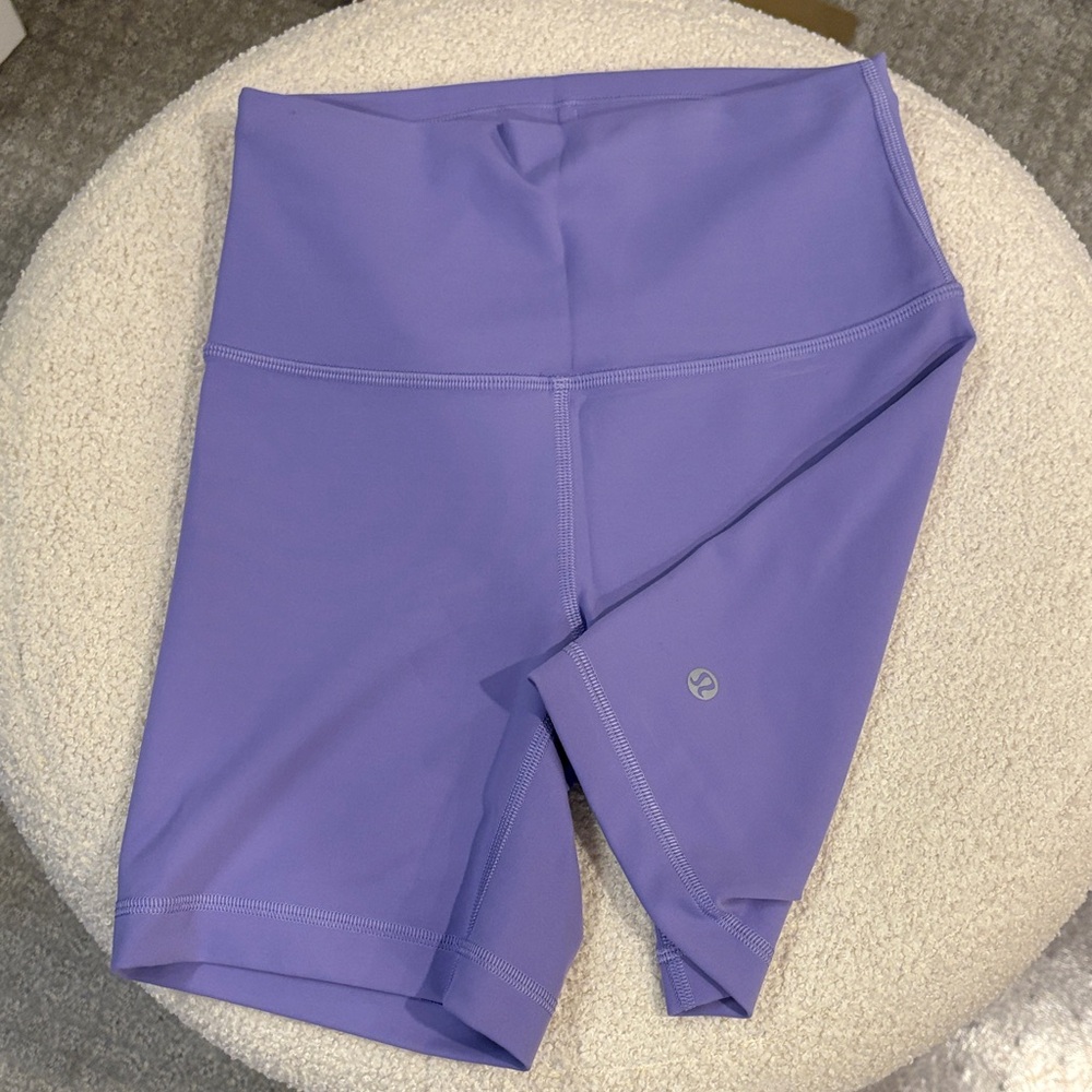 lululemon Purple Biker Shorts